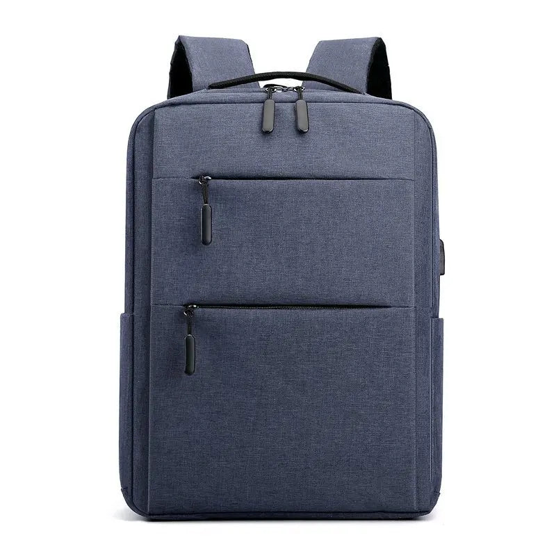 Sac à dos bleu marine, parfait pour étudiants et professionnels
