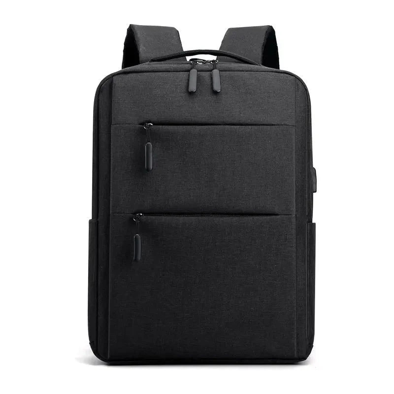 Sac à dos noir, idéal pour les déplacements professionnels