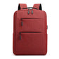 Sac à dos rouge, compartiments multiples pour organisation optimale