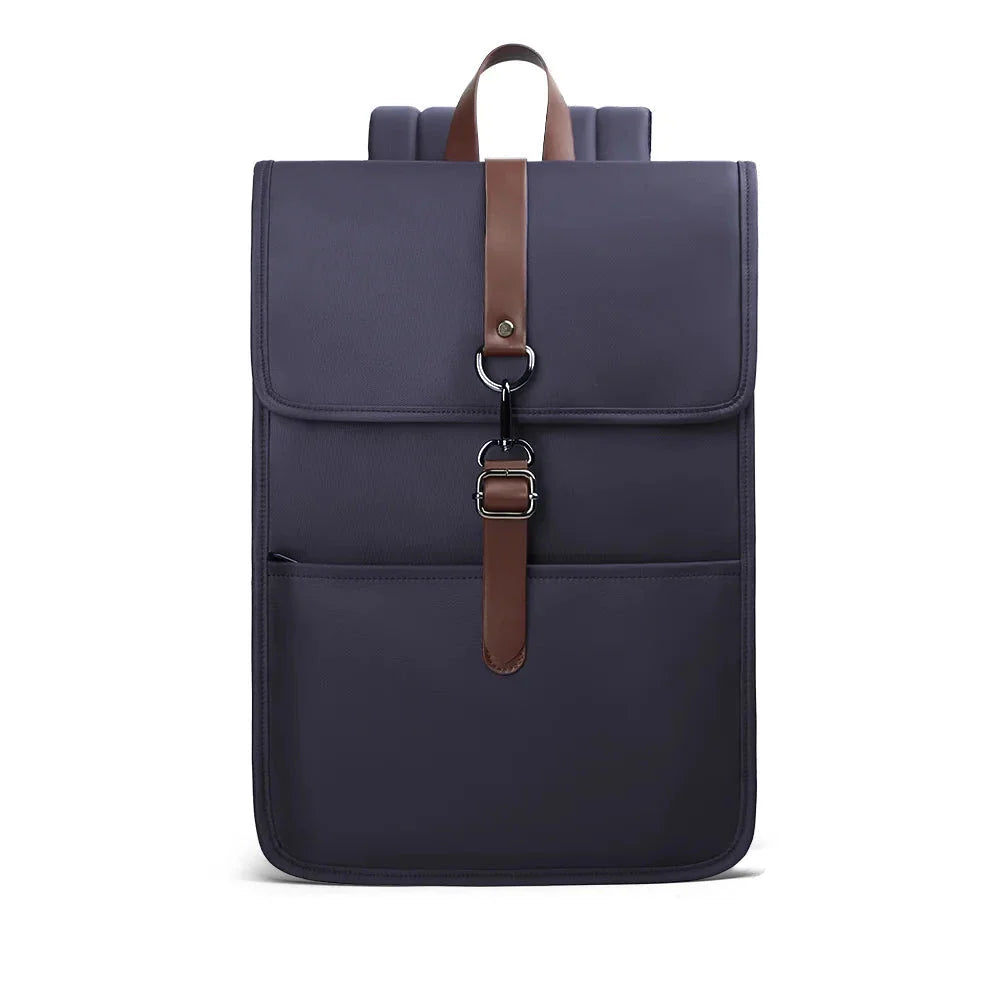 Sac à dos bleu marine avec bretelles ajustables