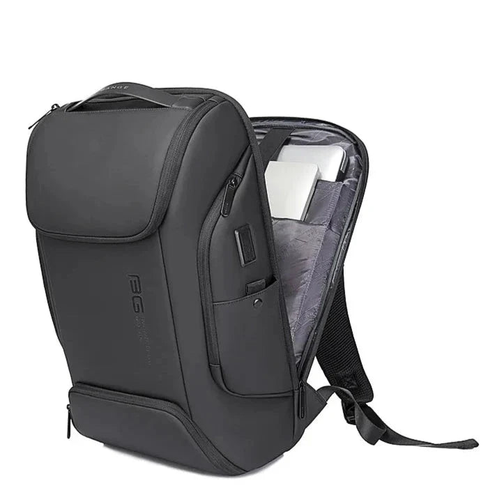 Sac à dos noir avec compartiment pour ordinateur portable