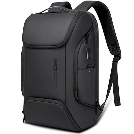 Sac à dos noir moderne adapté aux environnements professionnels