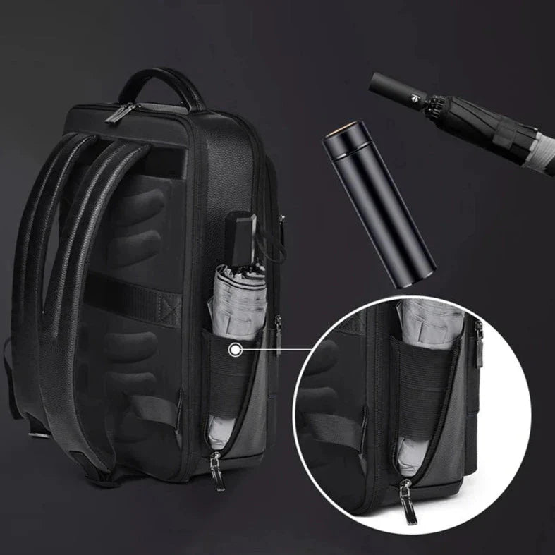 Port USB externe intégré sur le côté du sac