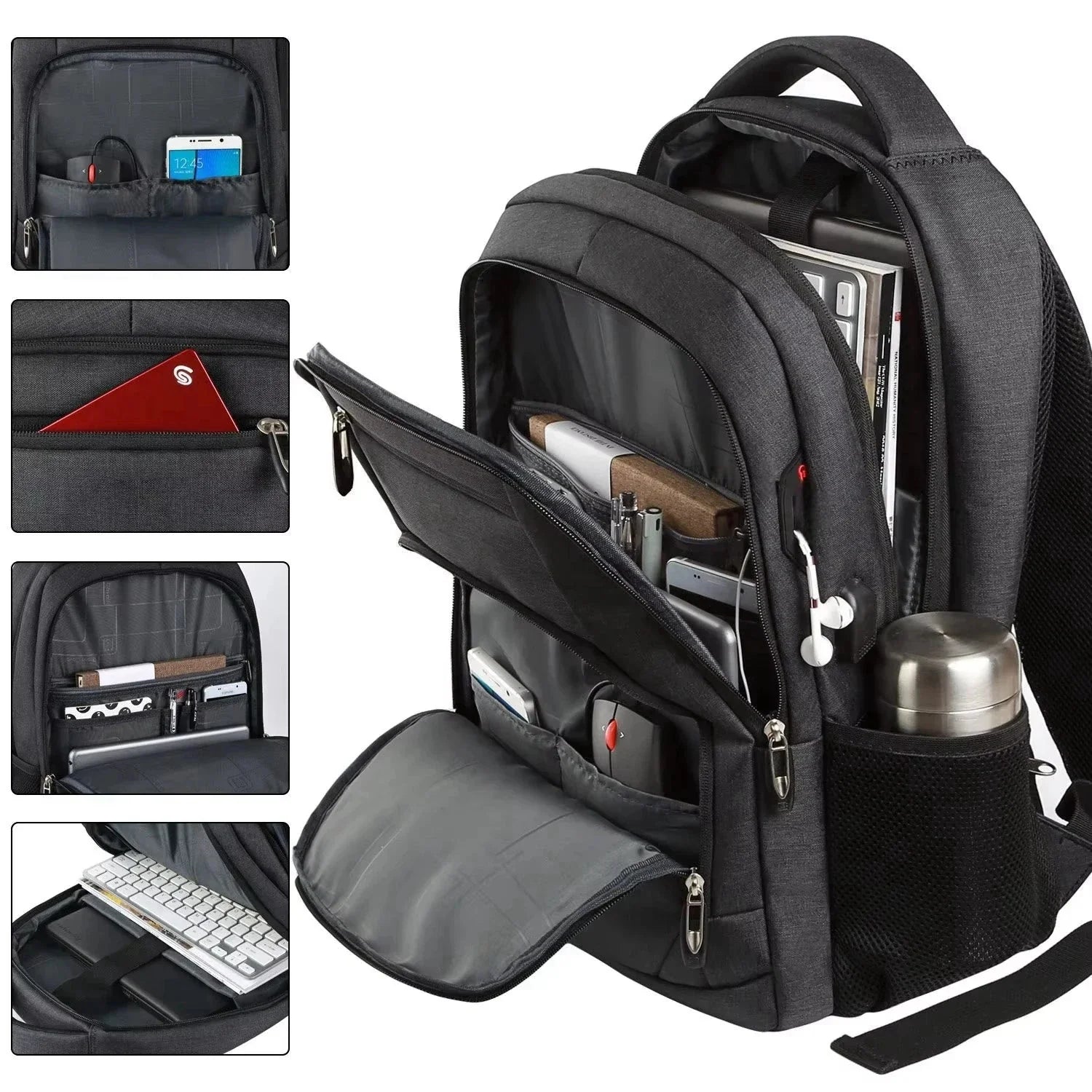 Sac à dos professionnel avec compartiment pour ordinateur portable