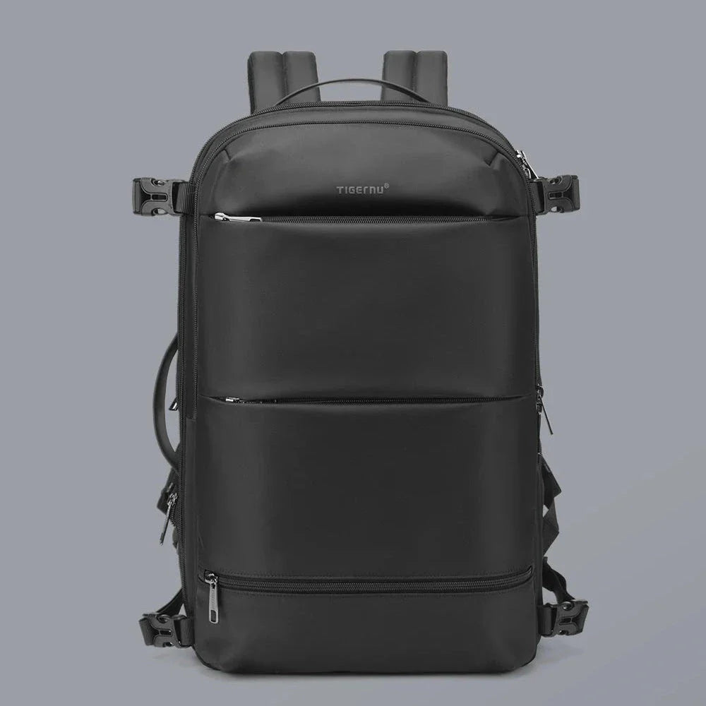 Vue de dessus du sac montrant l'ouverture à 180 degrés