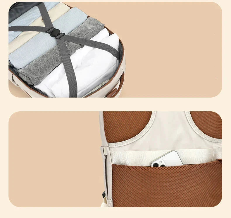 Sac à dos cabine avec poche avant zippée pour accessoires
