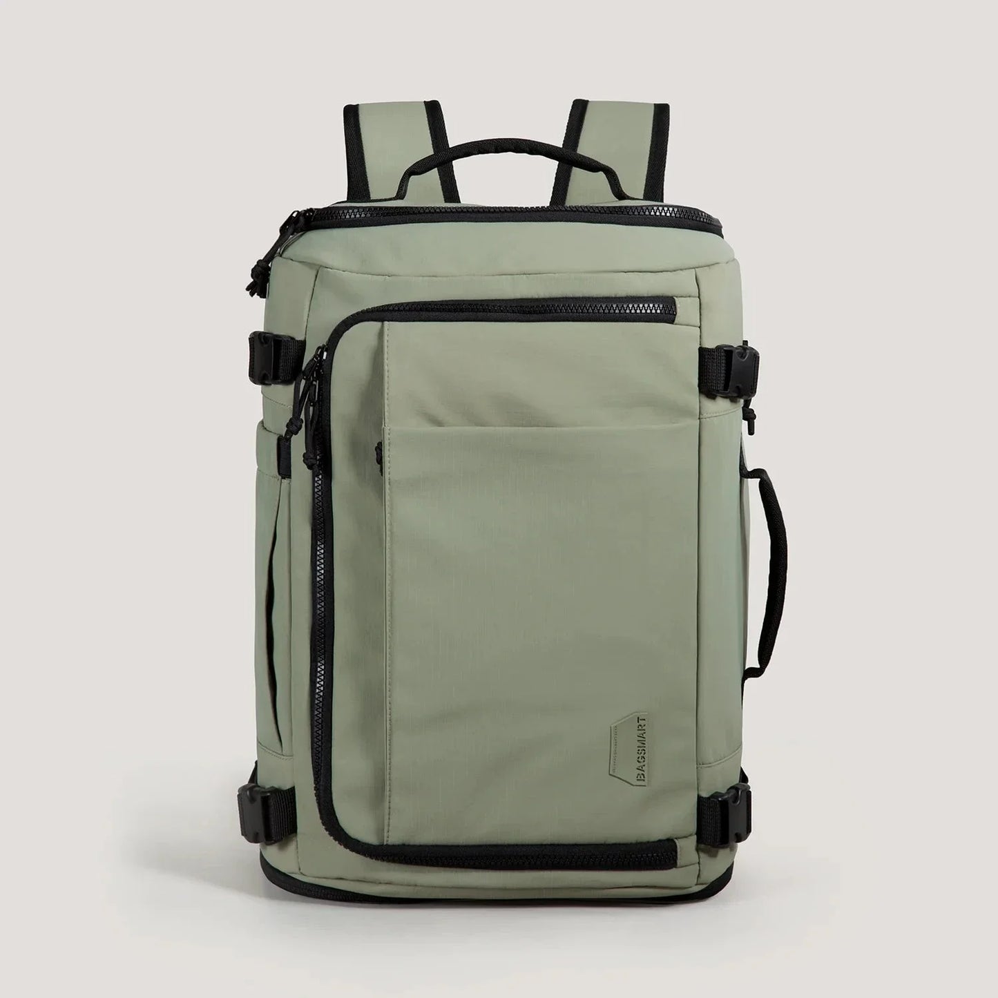 Détail du tissu imperméable en PVC et nylon