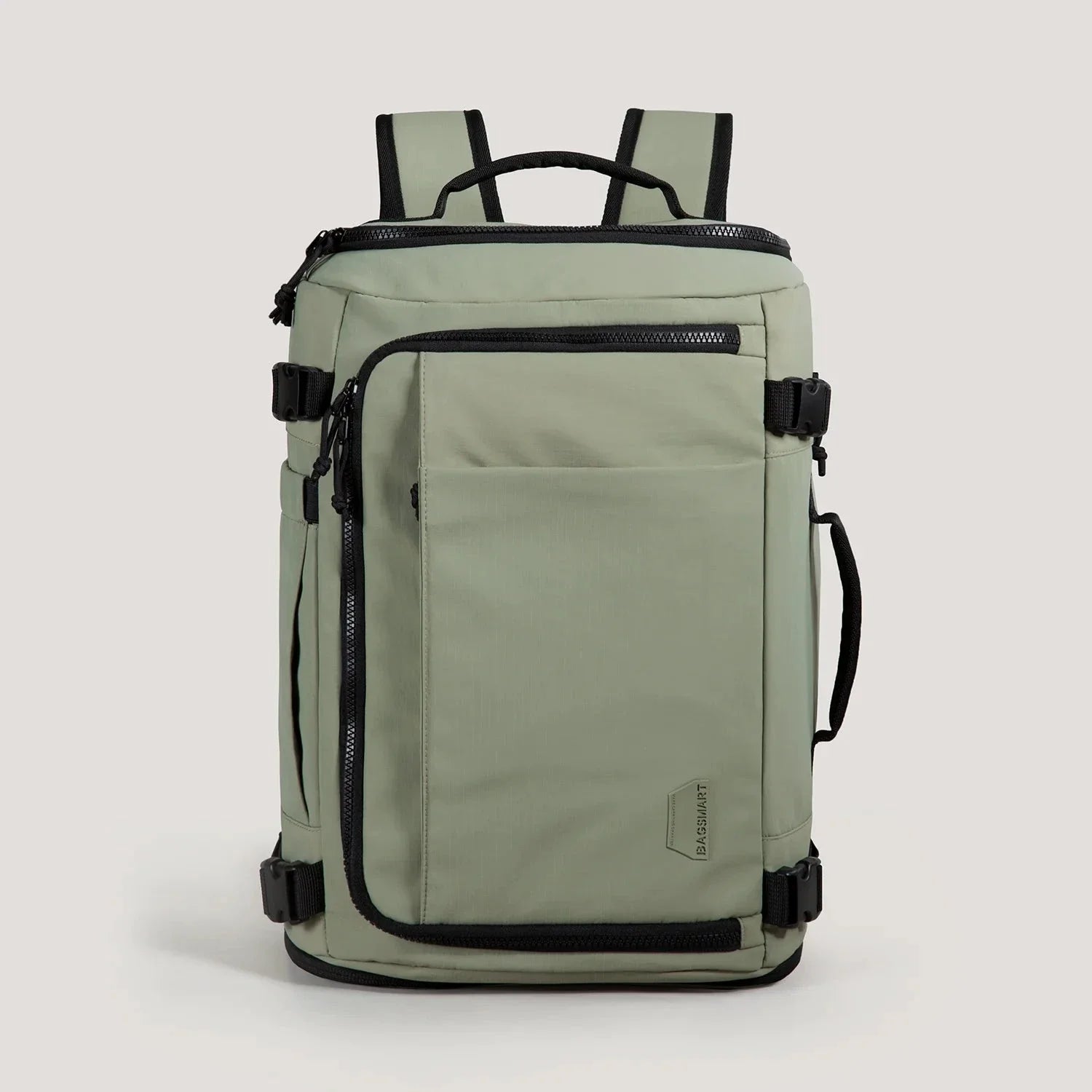 Détail du tissu imperméable en PVC et nylon