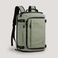 Sac à dos vert avec finition imperméable et durable
