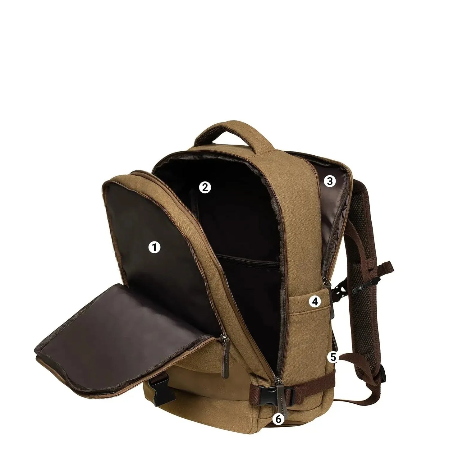 Sac à dos avec poche pour ordinateur portable