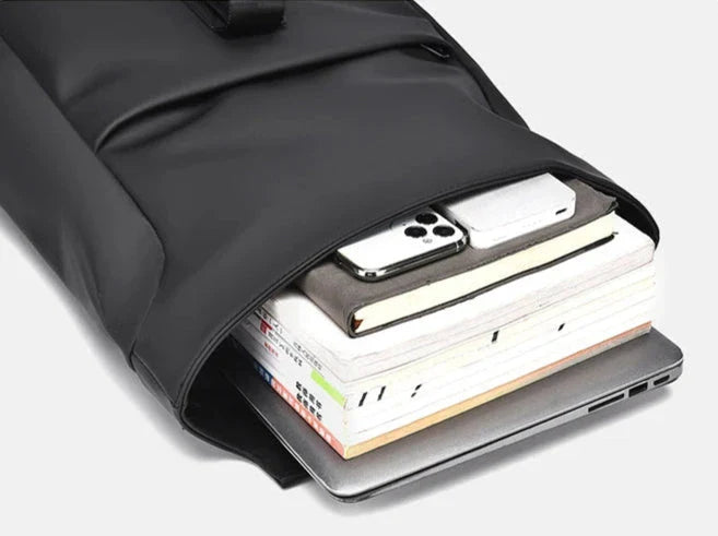 Sac à dos imperméable avec compartiment pour ordinateur portable de 15 pouces
