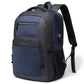 Sac à dos connecté bleu avec sangle pour valise