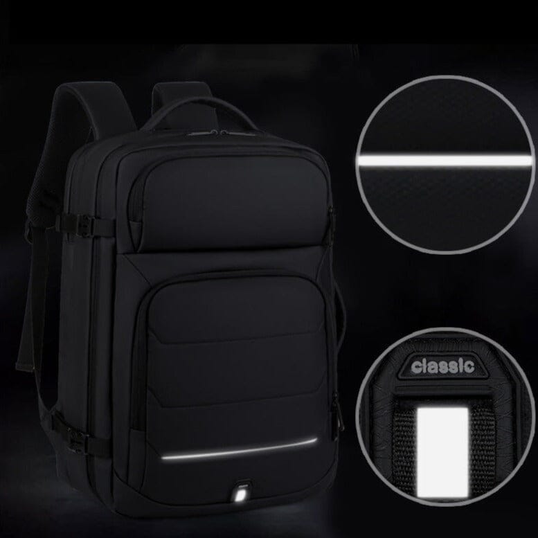 Sac à dos en nylon imperméable, idéal pour les voyages