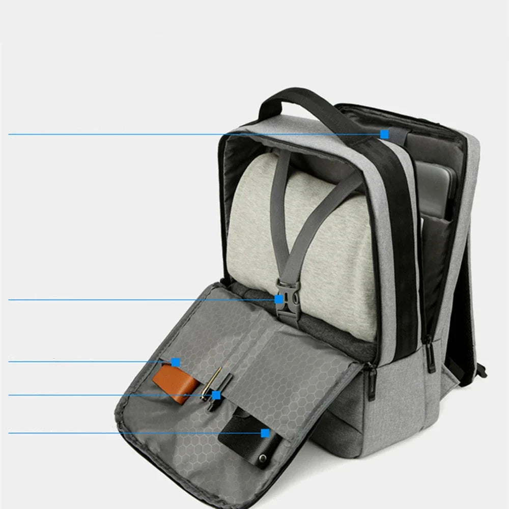 Détail du compartiment pour ordinateur portable de 15.6 pouces