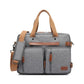 Sac gris pour ordinateur 15.6 pouces, design élégant