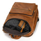 Sac à Dos Cuir Homme Travail sac dos cuir homme vue de détail