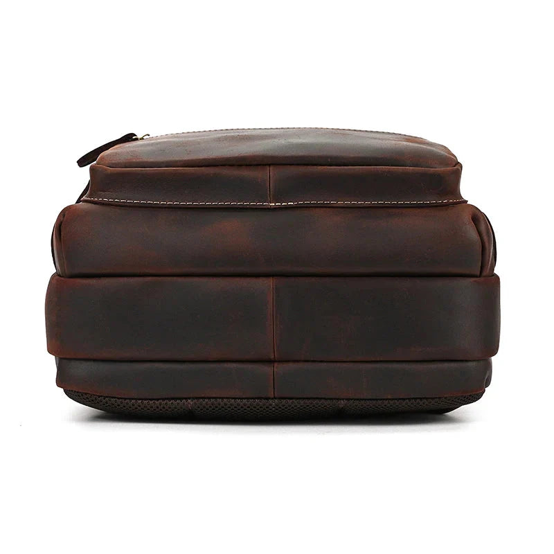 Sac à Dos Cuir Homme Travail sac dos cuir homme vue de détail vue 22