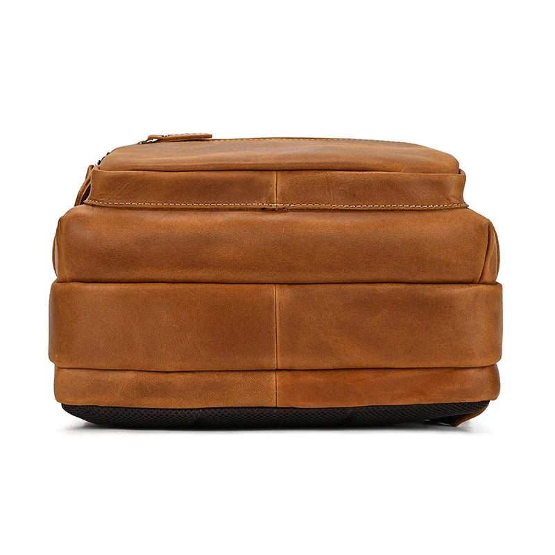 Sac à Dos Cuir Homme Travail sac dos cuir homme vue de détail vue 14