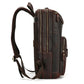 Sac à Dos Cuir Homme Travail sac dos cuir homme finitions visibles vue 16