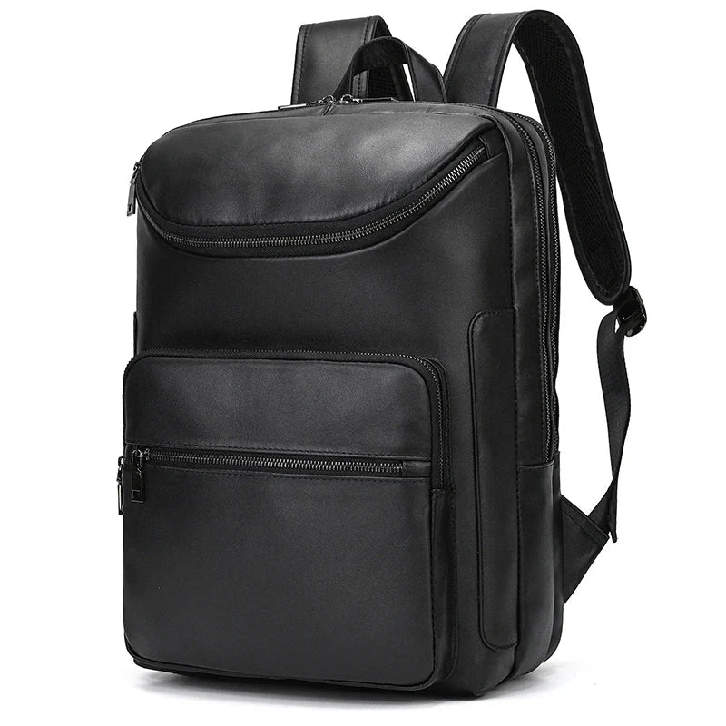 Sac à Dos Cuir Homme Travail sac dos cuir homme vue du matériau vue 33