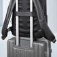 Détail du port USB sur le sac à dos élégant