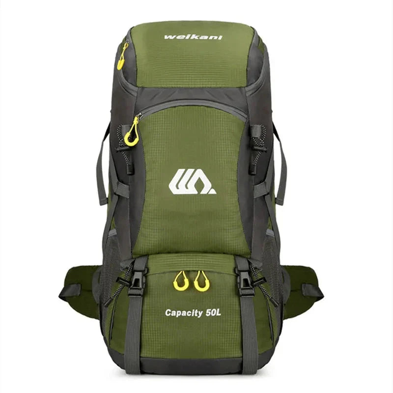 Sac à dos de randonnée sur fond blanc, 50L