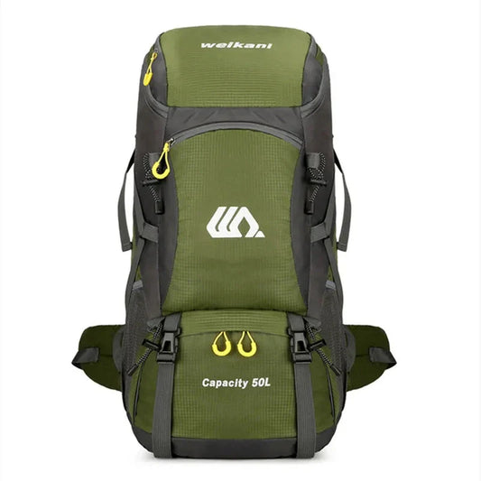 Sac à dos de randonnée sur fond blanc, 50L