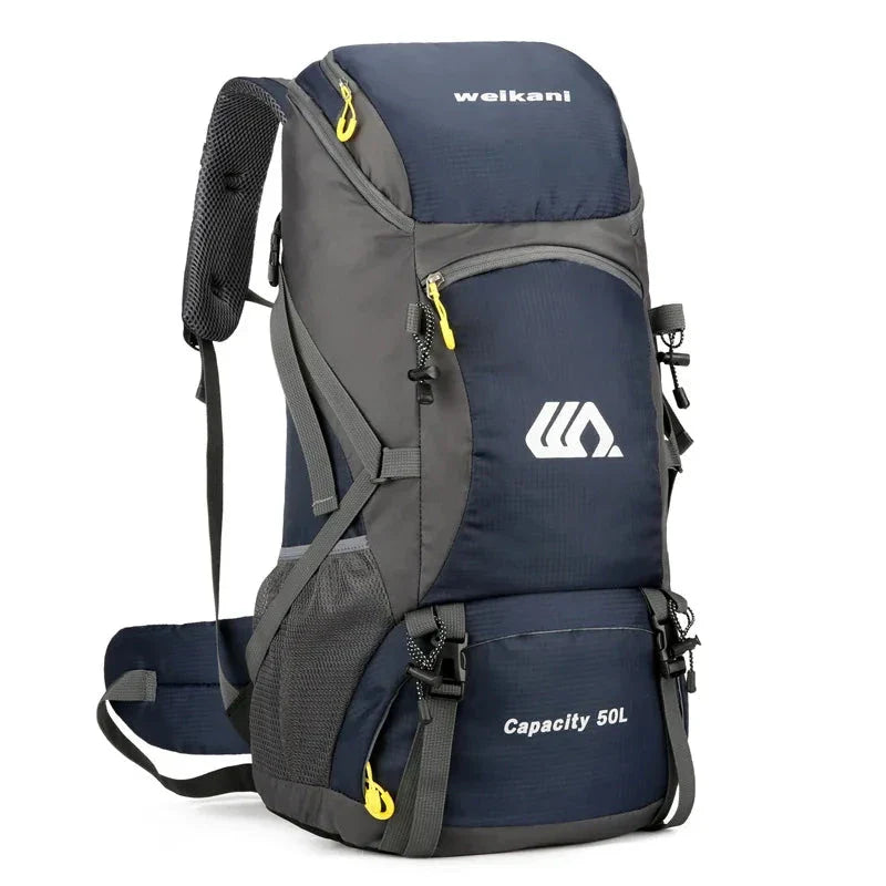Sac à dos bleu marine, robuste et spacieux