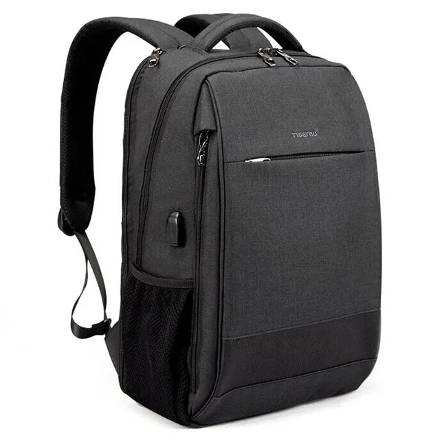 Sac à dos noir élégant avec design professionnel