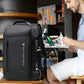 Compartiment principal ouvert avec espace pour ordinateur portable