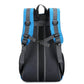 Détail des bretelles rembourrées du sac à dos de voyage 40L