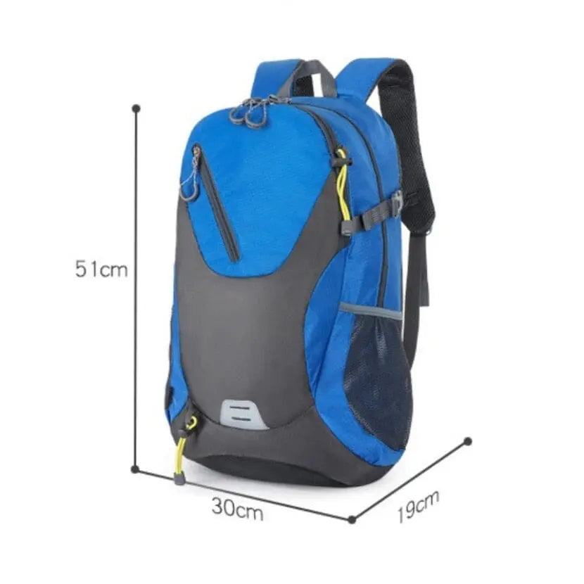 Détail du tissu oxford et polyester du sac à dos