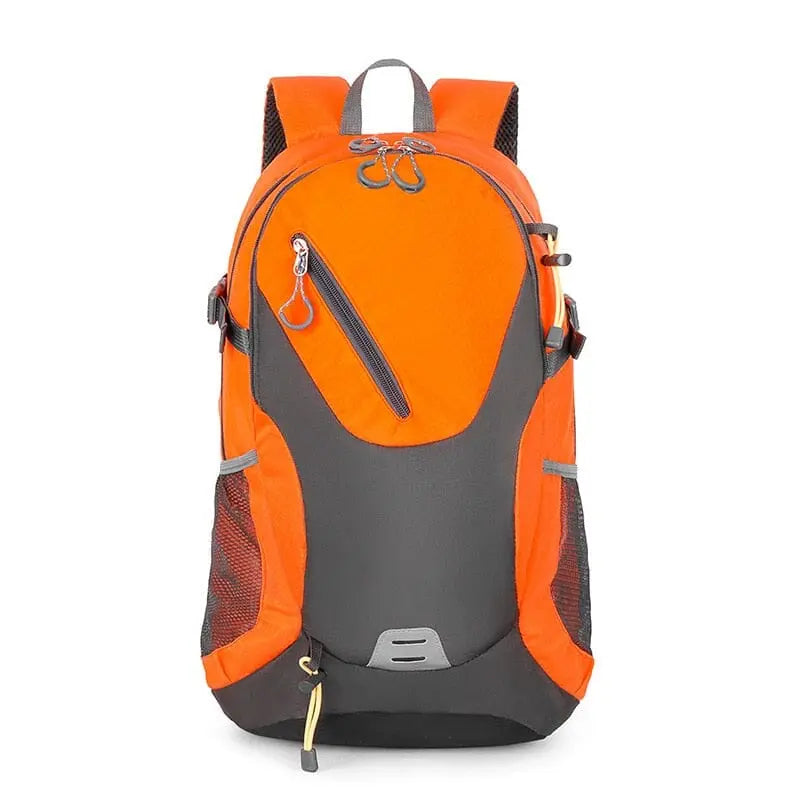 Version orange du sac à dos, vue de face