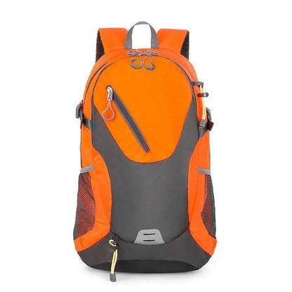 Version orange du sac à dos, vue de face