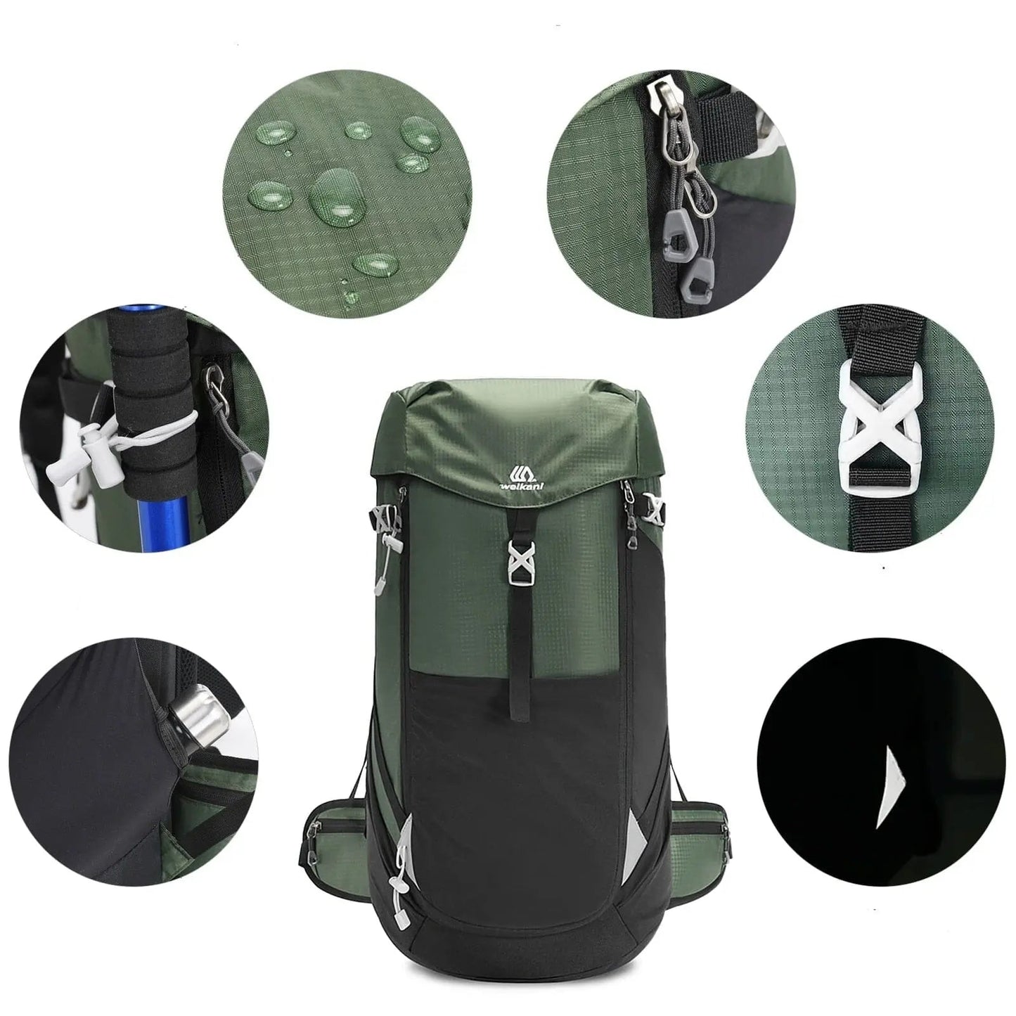 Sac à dos avec compartiment pour ordinateur portable visible