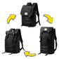 Sac à dos convertible en mode roll top, capacité ajustable