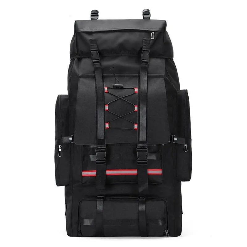 Sac à dos ouvert montrant l'intérieur spacieux