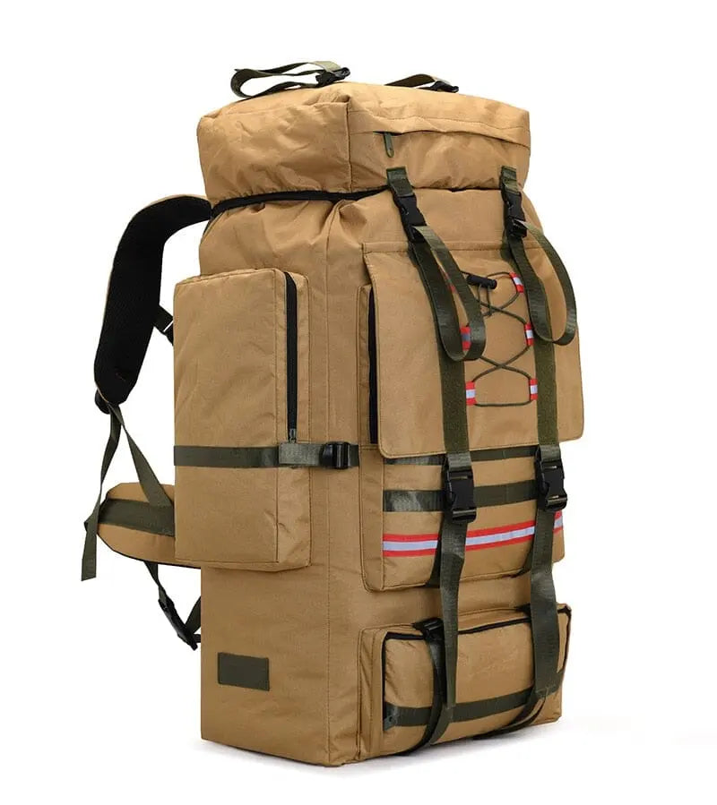 Sac à dos camel avec grande capacité de rangement