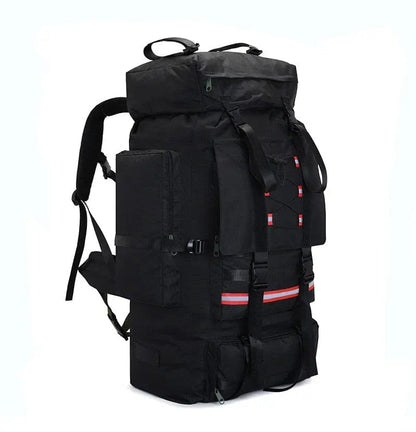 Sac à dos noir avec bretelles rembourrées confortables