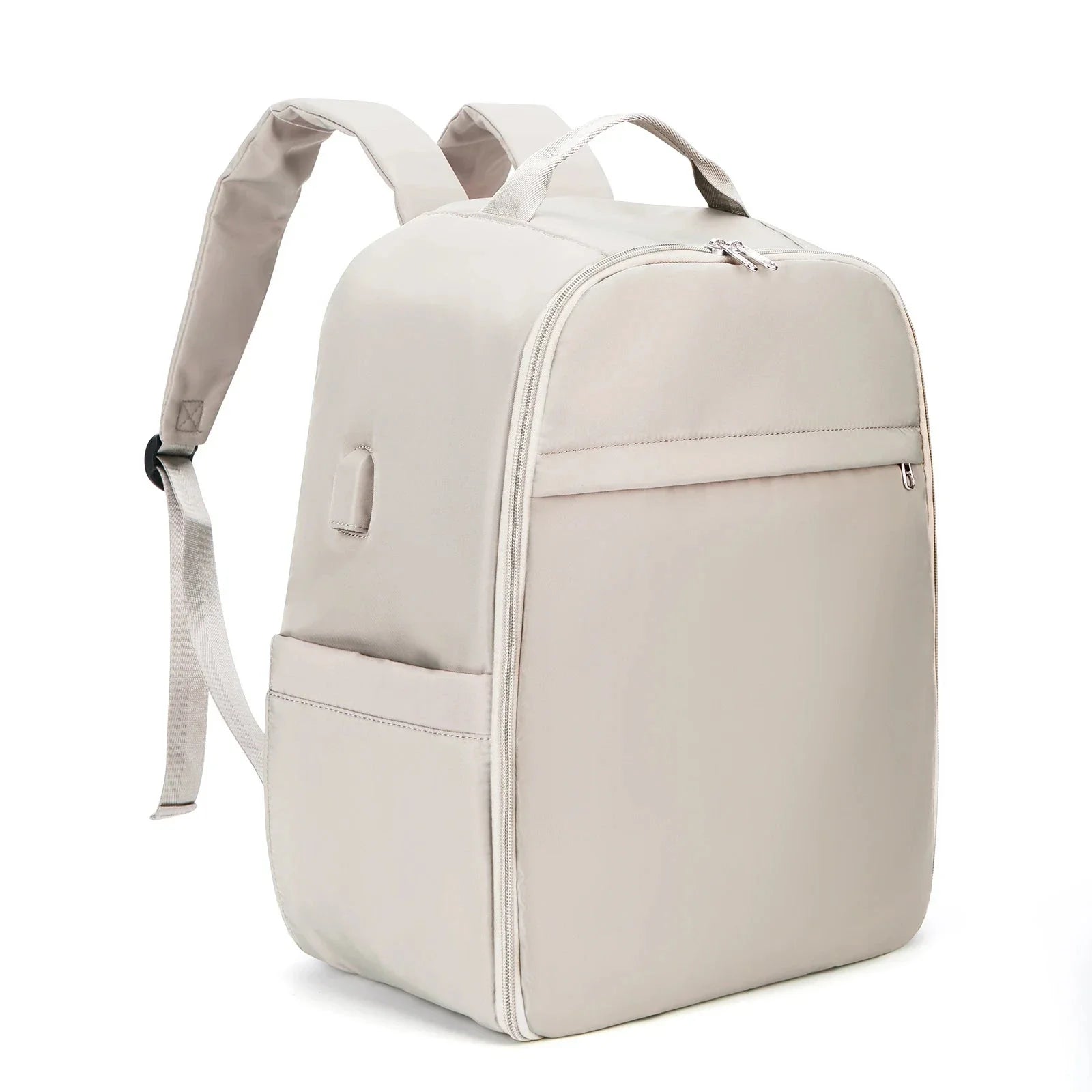 Sac à dos beige, style discret et pratique pour le quotidien