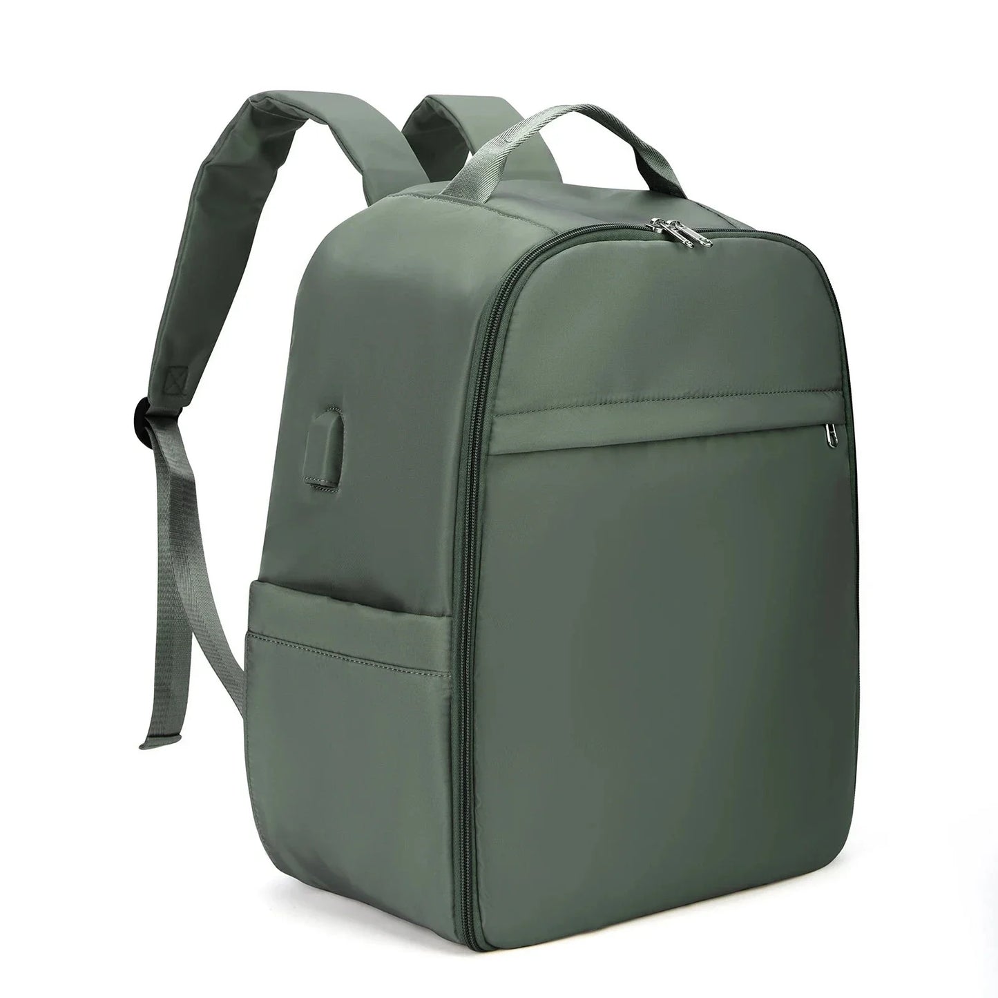 Sac à dos vert foncé, résistant et imperméable pour toutes conditions