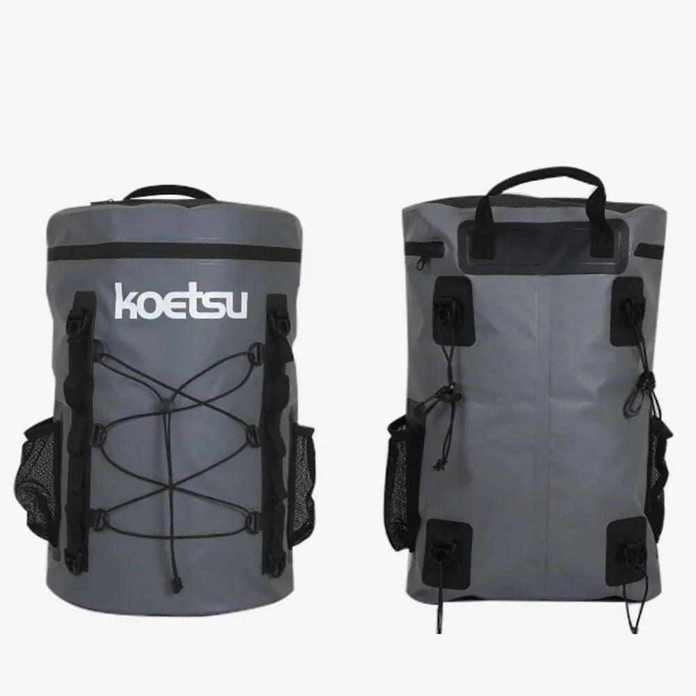 Sac à dos étanche 40L avec accessoires de sports nautiques
