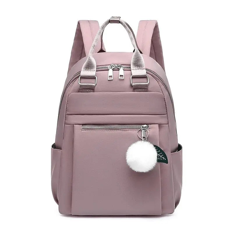 Sac à dos rose avec design élégant et moderne