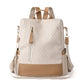 Sac à dos beige avec design raffiné et sécurisé