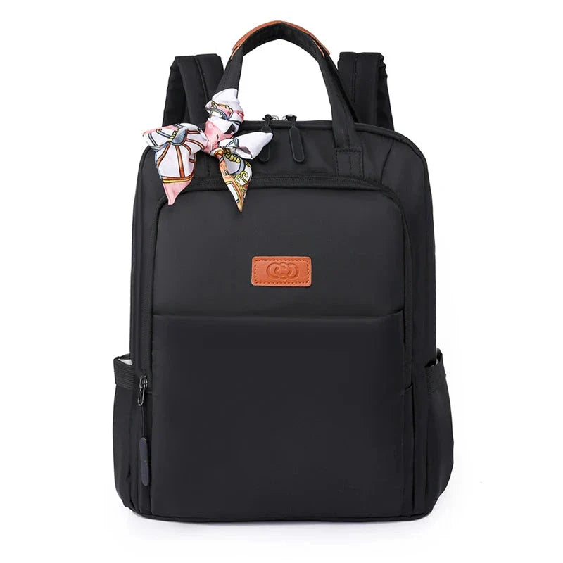 Sac à dos noir avec compartiment sécurisé pour ordinateur