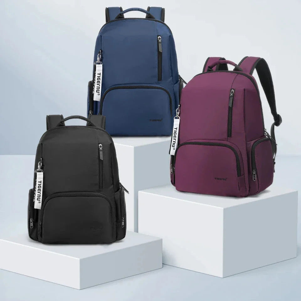 Sac à dos femme avec compartiment pour ordinateur portable