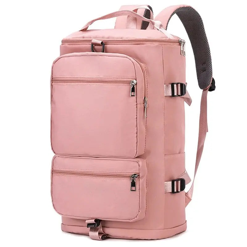 Vue d'ensemble du sac avec bretelles ajustables et confortables