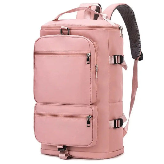Vue d'ensemble du sac avec bretelles ajustables et confortables