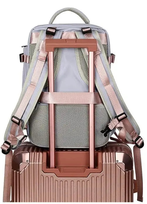 Compartiment pour ordinateur portable visible dans le sac