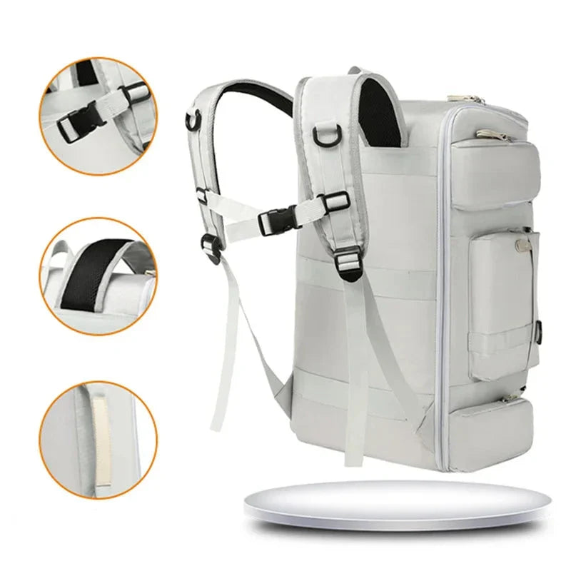 Sac à dos avec fermeture éclair robuste et design ergonomique